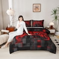 thumbnail image 4 of Castle Fairy Red Video Game Full Size Comforter Sets,Abstract Gamepads Bedding Sets, 4 of 8