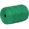 thumbnail image 3 of UniMall Natural Jute Twine 600 Feet Long Colored Twine Rope for Crafts Gift Wrapping Packing Gardening and Wedding Decor (Green), 3 of 11