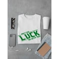 thumbnail image 3 of May The Luck Be With You Empire Graphic Men White T-Shirt, Male Medium, 3 of 4