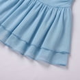 thumbnail image 7 of IBTOM CASTLE Teen Girls Dress Graduation Dress for Girls Long Bell Sleeve Mermaid Hem Prom Bodycon Dress With Shorts Bowknot Slim Fit Dresses Homecoming Birthday Outfit Blue, 7 of 7