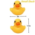 thumbnail image 5 of 6 Pcs Rubber Ducky, Floating Duck for Baby Bath Toy, Shower, Birthday Party, Decorations, 5 of 9