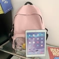 thumbnail image 2 of Mochila De Estudiante Mochila de estudiante para mujer, bonita mochila portátil para libros escolares, bolsa para adolescentes (rosa) Ehuebsd Para Estrenar, 2 of 9