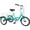 Cyan, variant on MOONCOOL Adult Tricycles 7 Speed, 16/20/24/26 inch 3 Wheel Bikes, Three-Wheeled Bicycles Cruise Trike with Shopping Basket for Seniors, Women, Men, Teenager, Kids