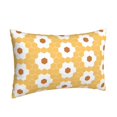 thumbnail image 2 of YFYANG Super Soft Rectangular Plush Cushion Cover (Without Pillow Insert), Hexagon Honeycomb Pattern Comfort and Non-Pilling Hidden Zip Bedroom Sofa Pillowcases, 14"x20", 2 of 9