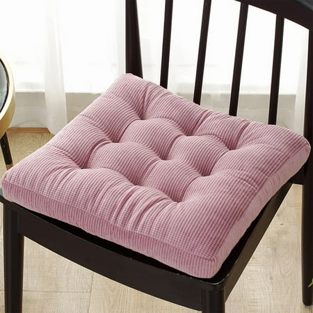 

PEONAVET Chair Cushions Solid Color Chair Cushion Thickened Soft Padded Chair Cushion Floor Cushion For Kitchen Dining Chairs Patio Chair Cushion Christmas Gifts