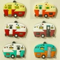 thumbnail image 5 of 10Pcs Campers Keychain Soft Silicone Motorhome Charm Keyring for Camping Enthusiasts Portable Backpacks Accessory, 5 of 8