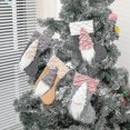 thumbnail image 3 of Bolsa de regalo con forma de calcetín navideño para la decoración del árbol de Navidad con, 3 of 5