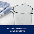 thumbnail image 4 of Anchor Hocking 8 Ounce Triple Pour Measuring Glass with Embossed Measurements, 4 of 5