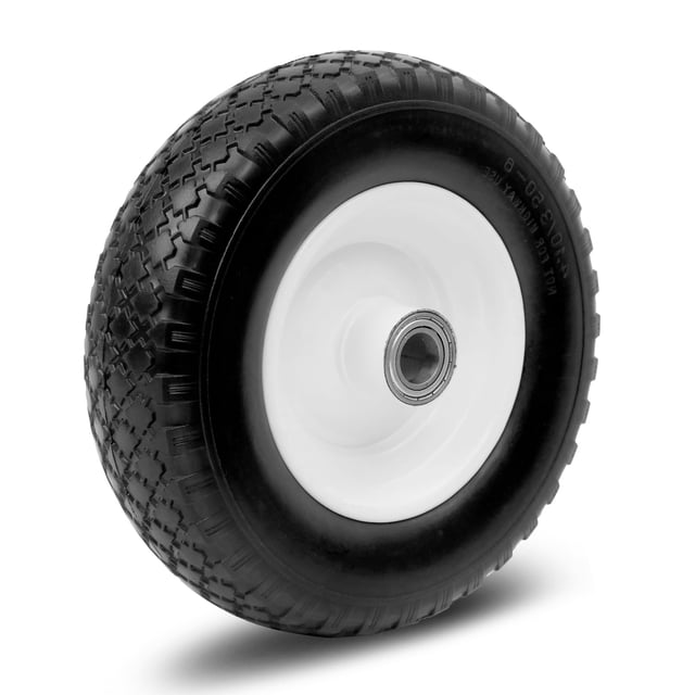 Llanta MAXXHAUL de PU sólido sin aire de 12" con capacidad de 150 kg