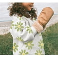 thumbnail image 3 of WIBACKER 2-7T Kid Toddler Girl Cotton Pullover Sweatshirt Long Sleeve Tops and Ribbed Leggings 2Pcs Outfits Set - Daisy, 3 of 11
