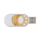 thumbnail image 3 of Unidad flash con forma de pata de gato, disco U portátil, palo de almacenamiento grande para computadora portátil, amarillo, 64GB, 3 of 8