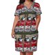 thumbnail image 3 of Campbells Tomato Spray - Banksy Vestido suelto con bolsillo atuendo de festival mujer vestido de novia elegante para invitados, 3 of 7