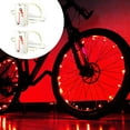 thumbnail image 1 of MYG for LED Bike Wheel Lights 20 LEDs Ultra Bright Waterproof Bicycle Spoke Lights 3 Modes Battery Powered Safety Night Riding Accessories for 14-29 Inch Bikes 2 Pack, 1 of 7