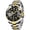 Steel Belt Gold Black, variant on Men's Quartz Watch Fashionable Men's Quartz Three-Hand Watch Waterproof Clock Trendy Fashion Business Men's Wristwatch