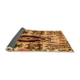 thumbnail image 2 of Ahgly Company Indoor Square Oriental Orange Modern Area Rugs, 4' Square, 2 of 4