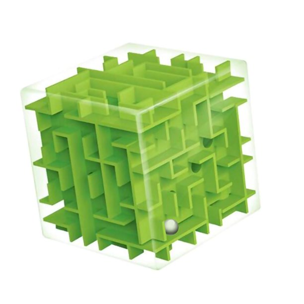 Maze Cube Labyrinth Rolling Bead Toys Juego De Rompecabezas Para Niños 3D Minnieouse FN007233-01