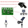 thumbnail image 1 of Circuit Board 3.7V 1A Switch Solar Lawn Lamp Controller Lithium Battery Light-sensing Solar Spotlights Lamp Circuit Board, 1 of 5