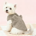 thumbnail image 6 of Stylish Winter Dog Sweater For Small Breeds Cozy Jacket With Leash Attachment Cold Weather Vest Apparel For Puppies, 6 of 6