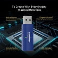 thumbnail image 5 of Adaptador Inalámbrico Usb De Doble Banda 727B 5,8 Ghz 2,4 Ghz 1200M Tarjeta De Red Wi-Fi Bluetooth Receptor Transmisor De Ordenador Usb 2 En 1 Scienceny EL016224-00, 5 of 5