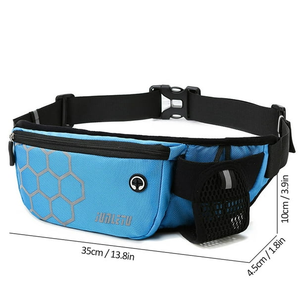 ODODOS Fanny Pack with Adjustable Strap for Women Men, Outdoor Mini Belt  Bag Small Waist Pouch, Black