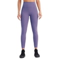 thumbnail image 2 of Gibobby Leggings deportivos mujer para yoga Pantalones de yoga de cintura alta para ejercicio de levantamiento de cadera para mujer(Morado,XL), 2 of 5