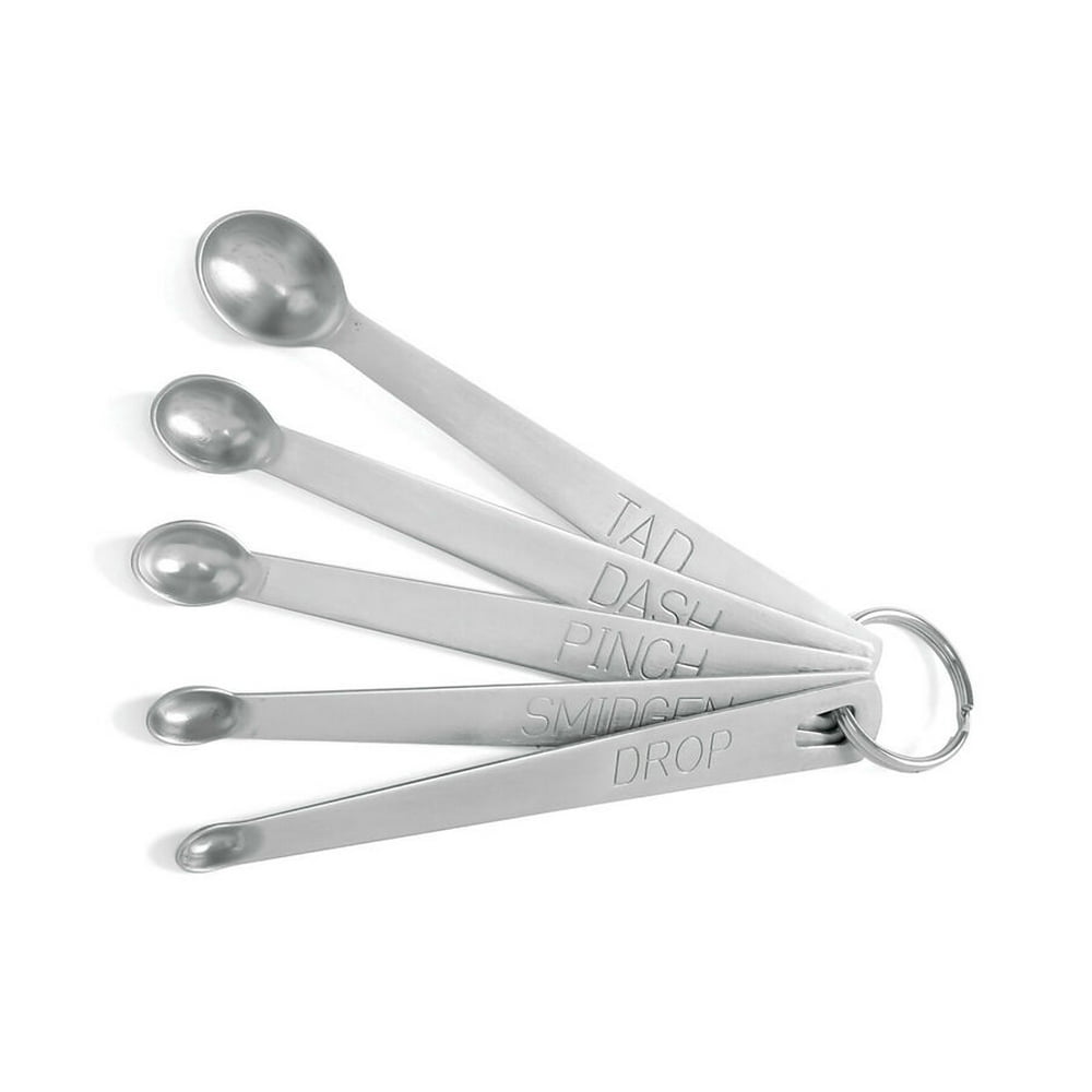 Norpro Measuring Spoons 18/10 Stainless Steel Mini Set 5 Pc Pinch