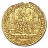 County of Flanders AV Lion d'Or (1346-84 AD) AU-58 NGC
