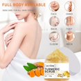 thumbnail image 2 of Exfoliante de cúrcuma, cuidado corporal, exfoliante, exfoliante de cúrcuma, gel de baño, exfoliante iluminador, blanqueamiento corporal, 2 of 5