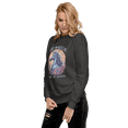 thumbnail image 3 of Unisex Premium Sweatshirt 100 Magical Days Of School Cute Unicorn Kid (Charcoal Heather, S), 3 of 6