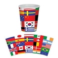 thumbnail image 1 of Beistle Gobelet Drapeau International 8 Tasses, 9 oz., 1 of 1