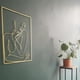 thumbnail image 3 of Decoración de pared femenina dorada con fases de café y cobre, adornos de bosque para apartamento Medio termino, 3 of 7