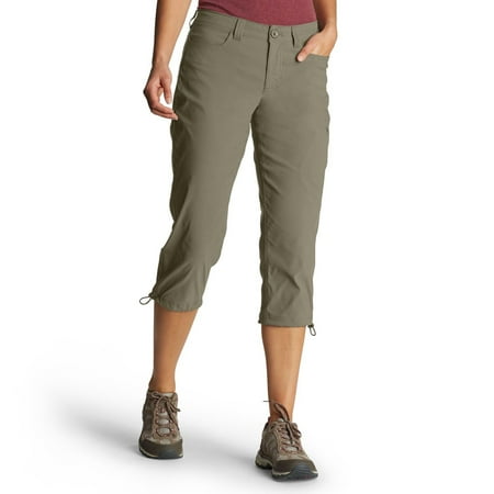 Women's Eddie Bauer Waterproof Rainier Active Capris Color: Sprig Size: 10