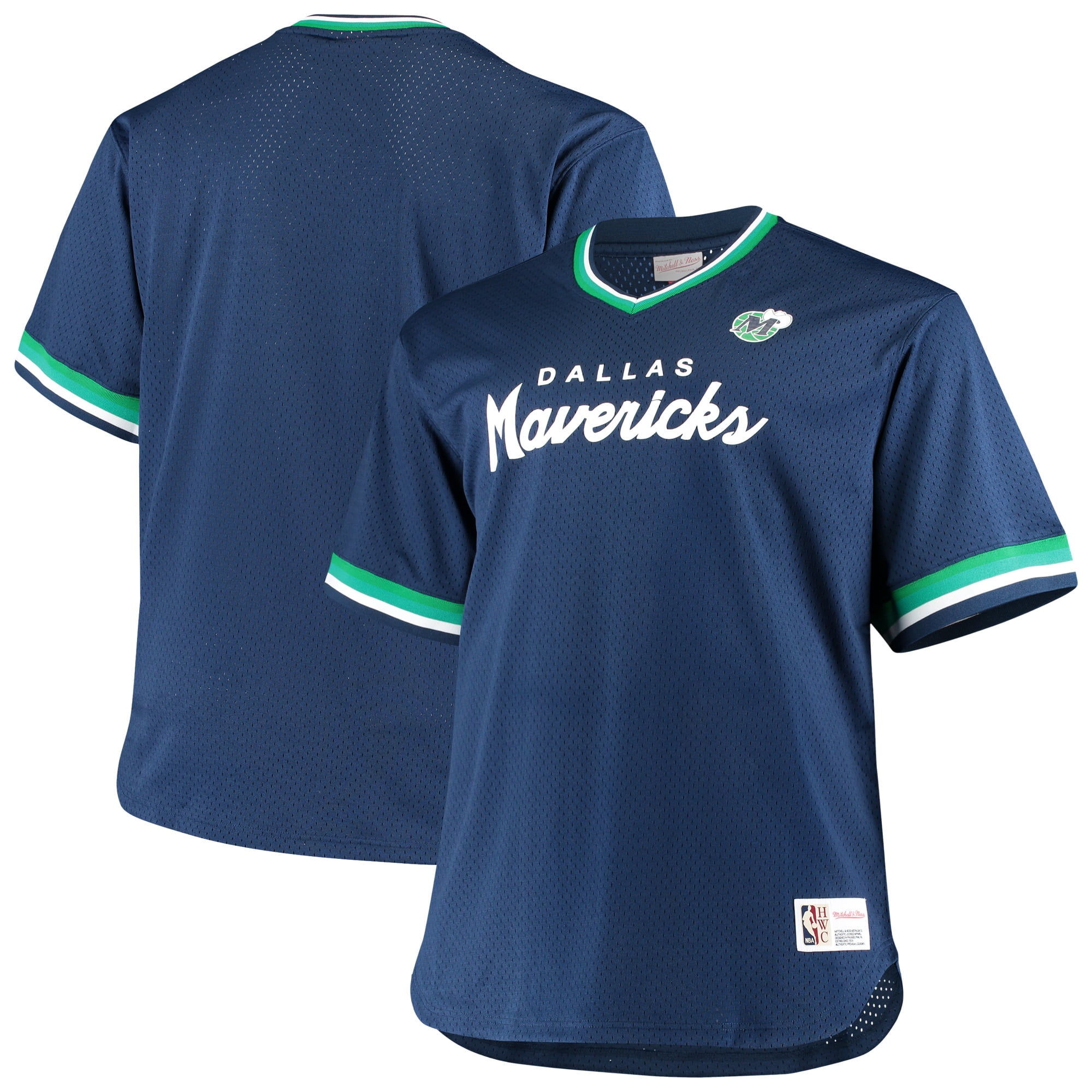 Dallas Mavericks Mitchell & Ness Big & Tall Hardwood ...