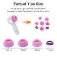 thumbnail image 2 of Puntas para auriculares Miruchertter Tune Flex de silicona, 4 pares, 2 of 7