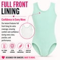 thumbnail image 2 of Dancina Tank Leotard for Girls - Soft Cotton Leotard for Toddlers & Kids - Practice Leo for Ballet, Dance & Gymnastics, 2 of 7