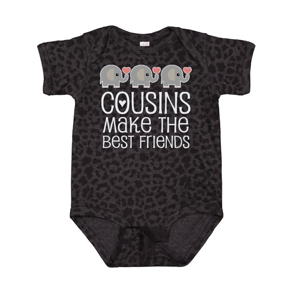 Inktastic Cousins Make the Best Friends Boys or Girls Baby Bodysuit