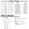 thumbnail image 3 of Dealovy Capri Leggings for Women Casual Hollow Lace Below Knee Fashion Solid Color Yoga Cropped Pants, 3 of 6