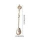 thumbnail image 3 of Vintage Metal Coffee Spoons Carved Tea Spoons Stirring Spoons Dessert Spoons Household Western Tableware Suitable For Coffee Tea Photos Decoration, 3 of 6