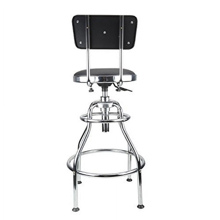 Olympia Tools 82-738 Adjustable Hydraulic Stool Black