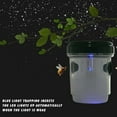 thumbnail image 6 of NSESSHome Solar Wasp Traps, Solar Powered Wasp Killer Hanging with UV LED Light, Reusable Bee Trap Catcher Outdoor for Hornets, 6 of 6
