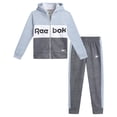 thumbnail image 1 of Conjunto deportivo Reebok de 2 piezas para niño pequeño, sudadera con capucha de felpa y joggers, talla 3T, 1 of 7