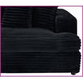 thumbnail image 4 of Grey Teddy Fleece 3-Seat Sofa Bed (71.7”) with 2 Pillows - Modern for Living Room, 4 of 10