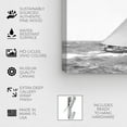 thumbnail image 4 of Wynwood Studio Transportation Wall Art Canvas Prints 'SAI - Aqquor Vela II' Boats and Yachts - Black, White, 4 of 5