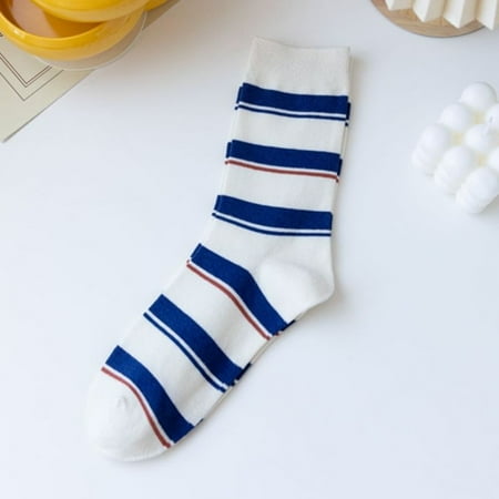 

Women s Men Blue Stripes Socks Fashion Pattern Printing Short Socks Ankle Socks For Athletic Comfortable Gifts For Women And Men