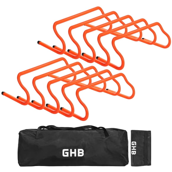 Agility Hurdles GHB 10 Pack 8 Agility Hurdles Entrenamiento de velocidad
