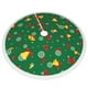 thumbnail image 3 of Faldas para árbol de Navidad de 30 pulgadas con texto "Merry Christmas", tapete para árbol de Navidad para vacaciones de invierno, falda para árbol de Navidad para decoraciones navideñas rústicas, 3 of 8