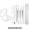8PCS with Makeup Mirror, variant on 8 PCS Pimple Popper Tool Kit, Stainless Steel Blackhead Remover Extractor Tools for Face, Blackheads, Comdone, Zit and Whiteheads with Box(Silver)