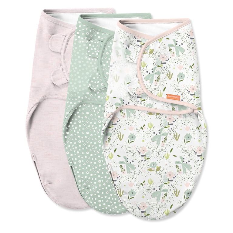 SwaddleMe By Ingenuity Easy Change Swaddle, Peekaboo Panda photo 1