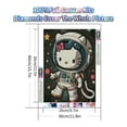 thumbnail image 4 of YALKIN Diamond Painting Kits for Adults(11.8 x 15.7 inch), DIY 5D Diamond Painting Hello Kitty Paint by Number with Gem Art Drill for Kids for Home Wall Décor, 4 of 6