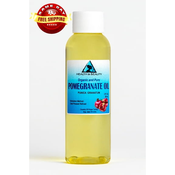 POMEGRANATE SEED OIL REFINED ORGANIC COLD PRESSED NATURAL FRESH 100% PURE 2 OZ